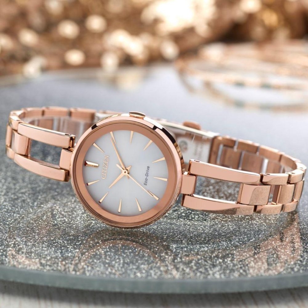 Citizen 28mm Rose gold Ladies Watch w/ box
